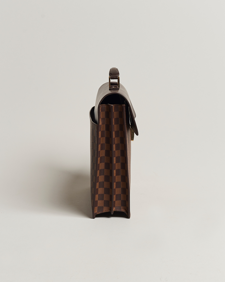 Herre | Louis Vuitton Pre-Owned Altona Briefcase Damier Ebene | Louis Vuitton Pre-Owned | Altona Briefcase Damier Ebene