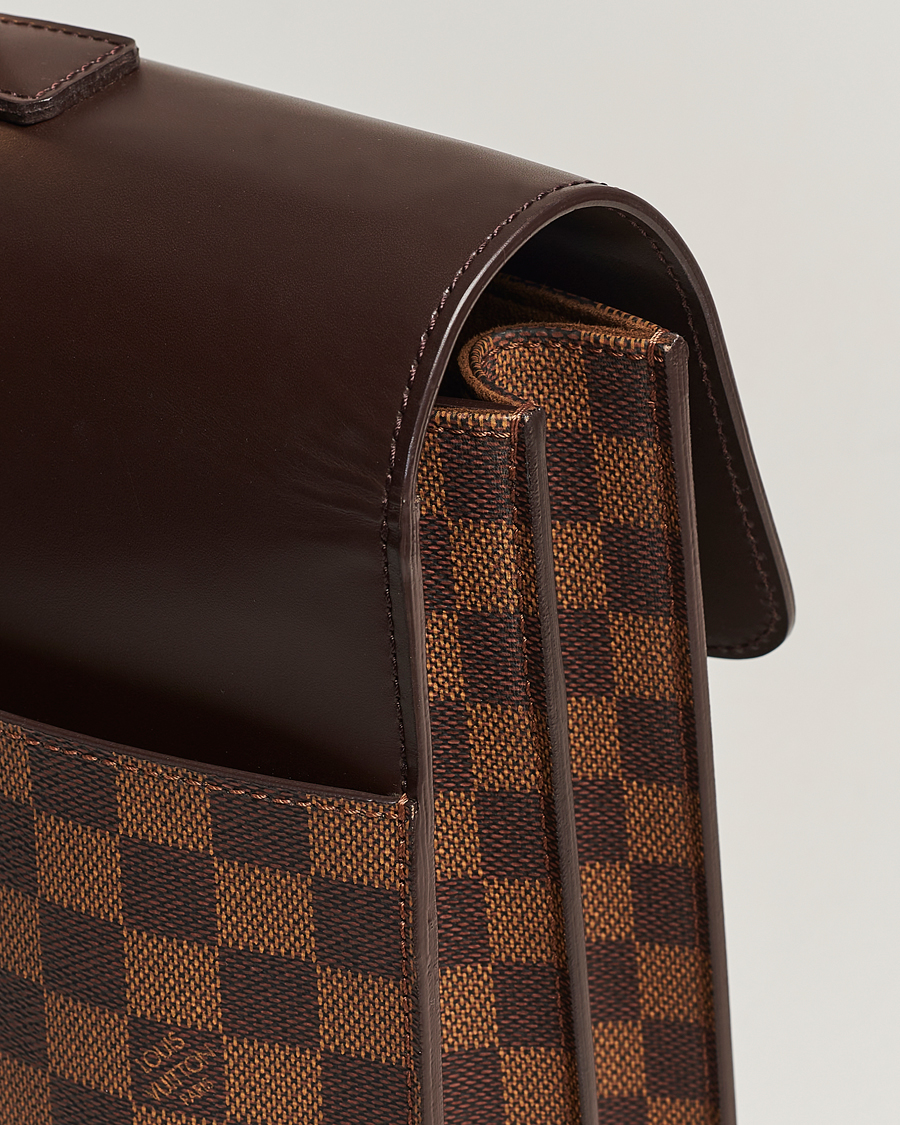 Herre | Louis Vuitton Pre-Owned Altona Briefcase Damier Ebene | Louis Vuitton Pre-Owned | Altona Briefcase Damier Ebene