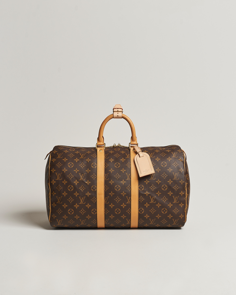 Herre | Louis Vuitton Pre-Owned Keepall 45 Bag Monogram | Louis Vuitton Pre-Owned | Keepall 45 Bag Monogram