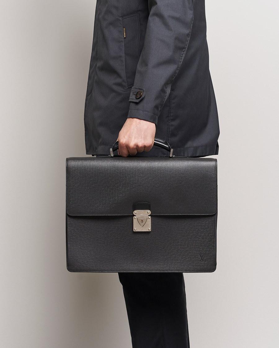 Herre |  | Louis Vuitton Pre-Owned | Robusto Breifcase Black 