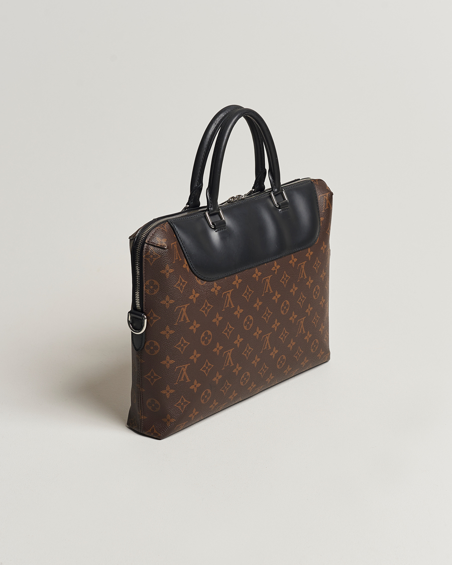 Herre | Louis Vuitton Pre-Owned Porte Documents Jour Document Bag Monogram | Louis Vuitton Pre-Owned | Porte Documents Jour Document Bag Monogram