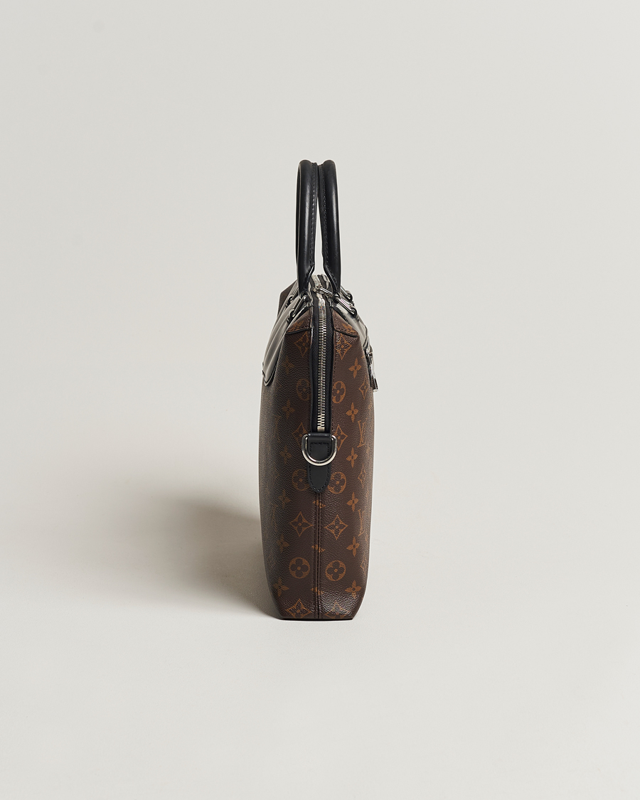 Herre | Louis Vuitton Pre-Owned Porte Documents Jour Document Bag Monogram | Louis Vuitton Pre-Owned | Porte Documents Jour Document Bag Monogram