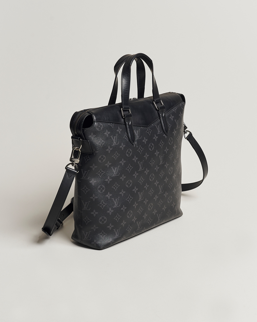 Herre | Louis Vuitton Pre-Owned Explorer Tote Bag Monogram Eclipse | Louis Vuitton Pre-Owned | Explorer Tote Bag Monogram Eclipse
