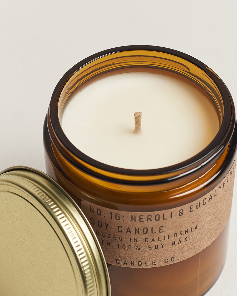 Herre | Duftlys | P.F. Candle Co. | Soy Candle No.16 Neroli & Eucalyptus 204g 