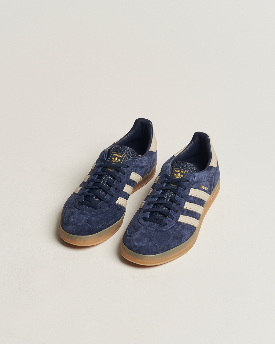 Herre | Sneakers med lavt skaft | adidas Originals | Gazelle Indoor Sneaker Blue/Beige