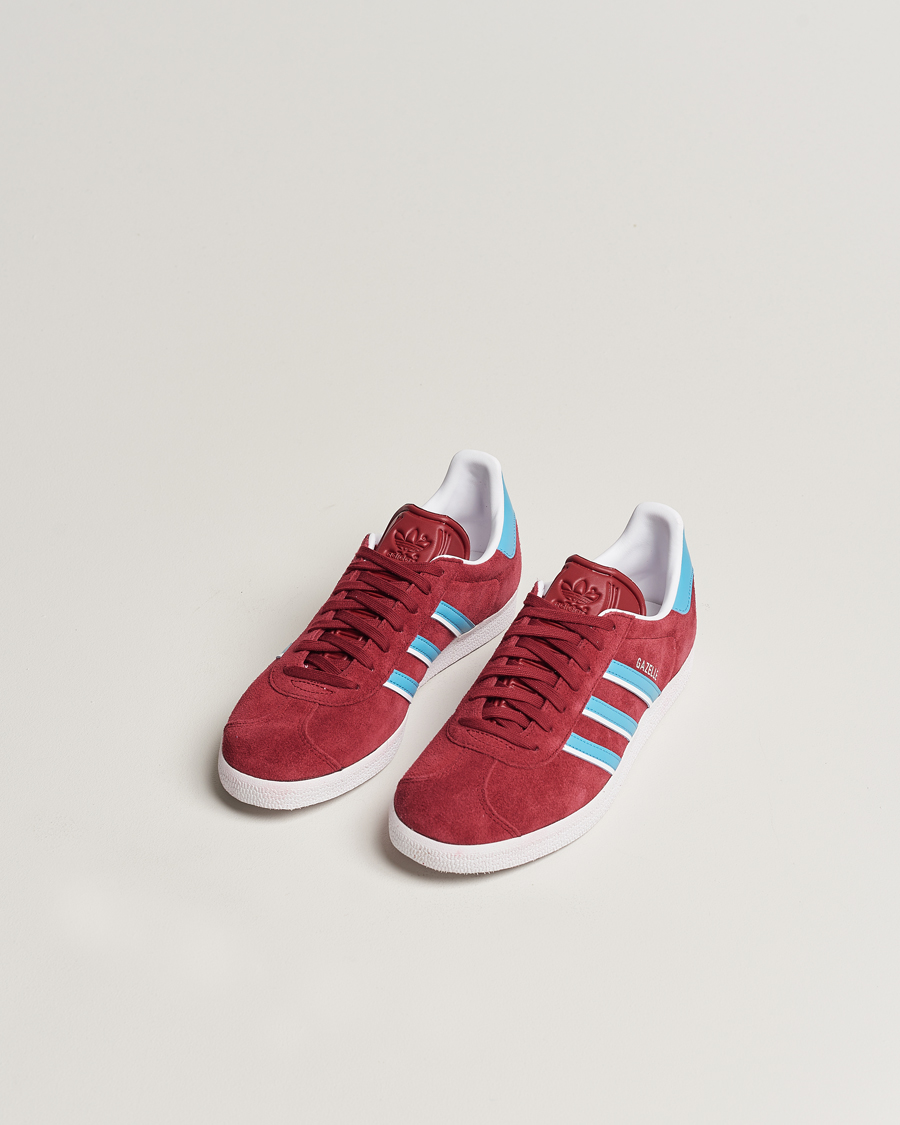 Herre | adidas Originals Gazelle Sneaker Burgundy/Blue | adidas Originals | Gazelle Sneaker Burgundy/Blue