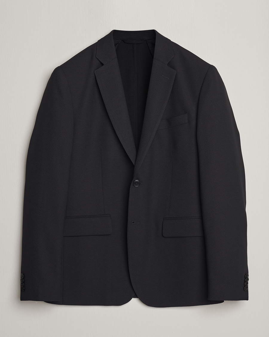 Herre |  | J.Lindeberg | Hopper Active Hopsack Blazer Black