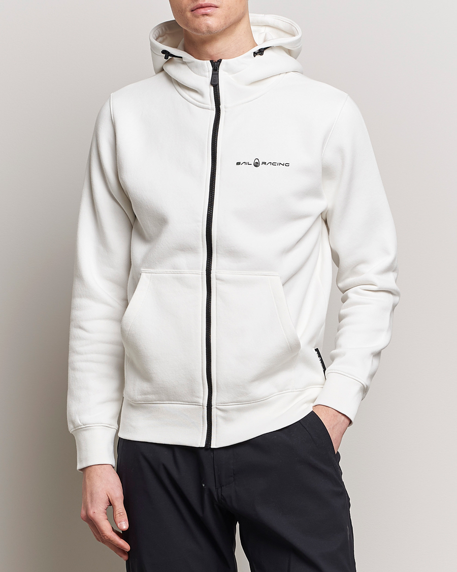Herre | Trøjer | Sail Racing | Bowman Full Zip Hoodie Storm White