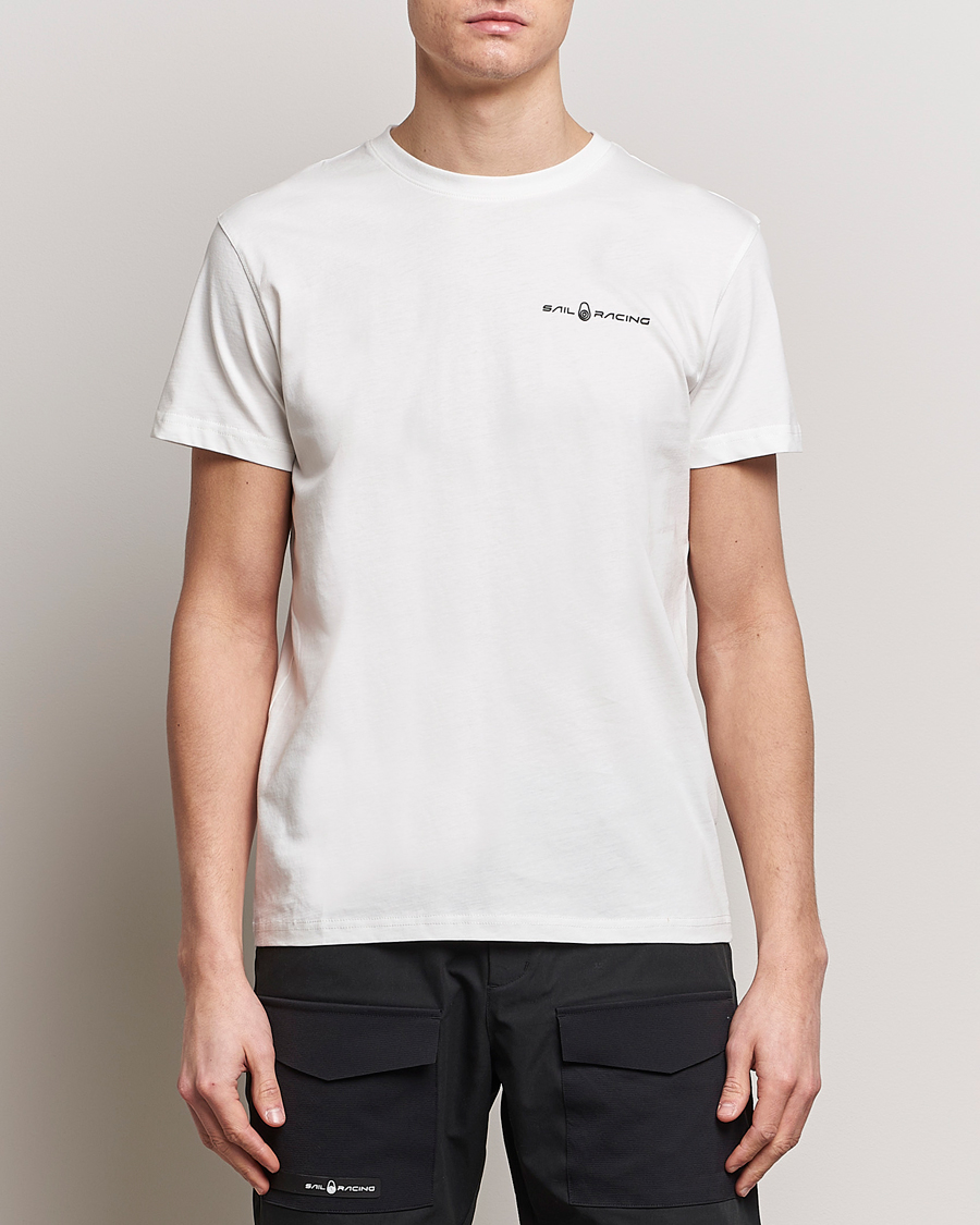 Herre | Hvide t-shirts | Sail Racing | Bowman Crew Neck T-Shirt Storm White