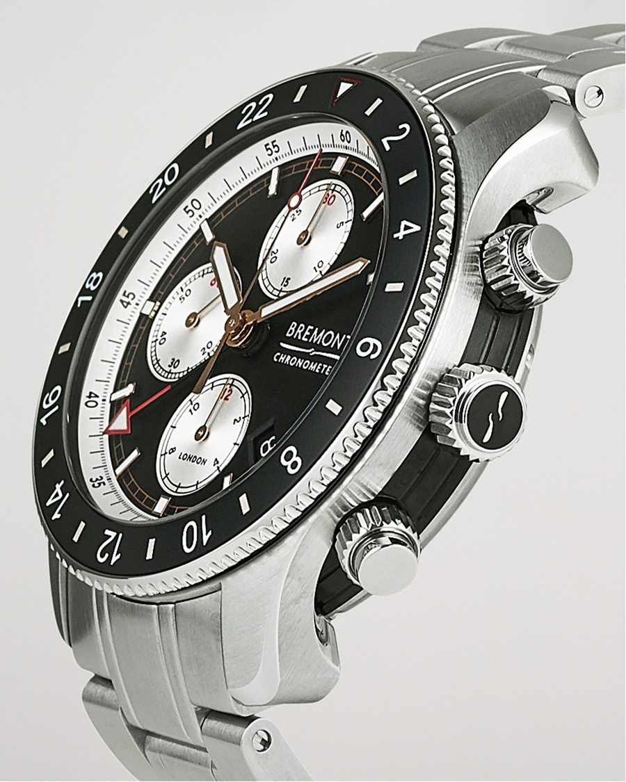 Herre | Bremont Pre-Owned Supermarine Chronograph 43mm Black Dial Silver | Bremont Pre-Owned | Supermarine Chronograph 43mm Black Dial Silver