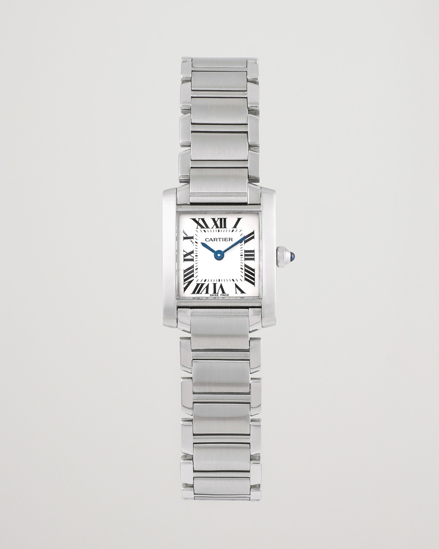 Herre | Cartier Pre-Owned Tank Francaise Silver | Cartier Pre-Owned | Tank Francaise Silver