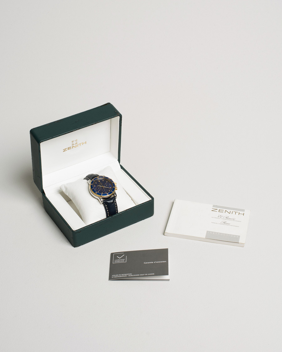 Herre | Zenith Pre-Owned El Primero Rainbow 15/53 Silver | Zenith Pre-Owned | El Primero Rainbow 15/53 Silver