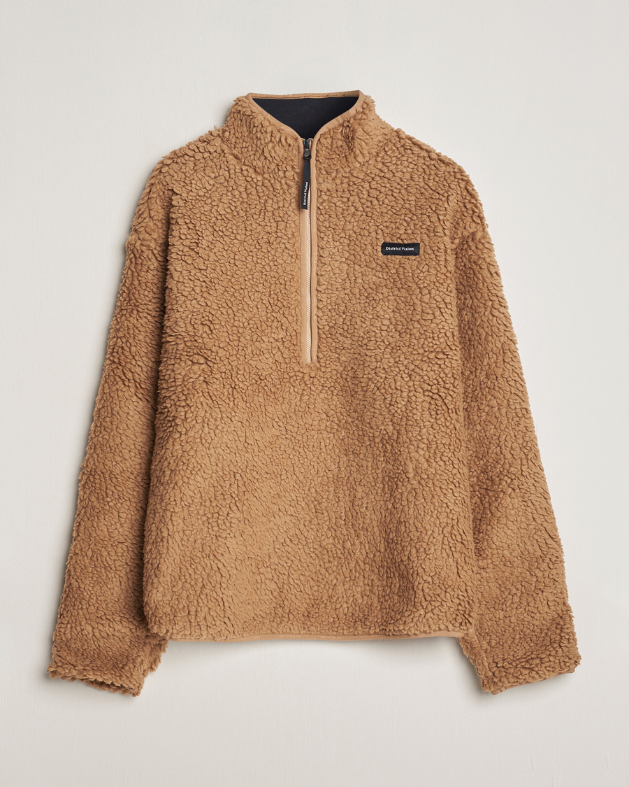 Herre |  | District Vision | Half Zip Pile Fleece Sand