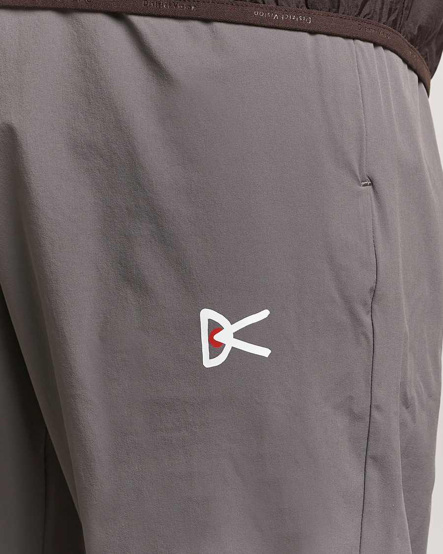 Herre | Bukser | District Vision | Lightweight DWR Track Pants Charcoal