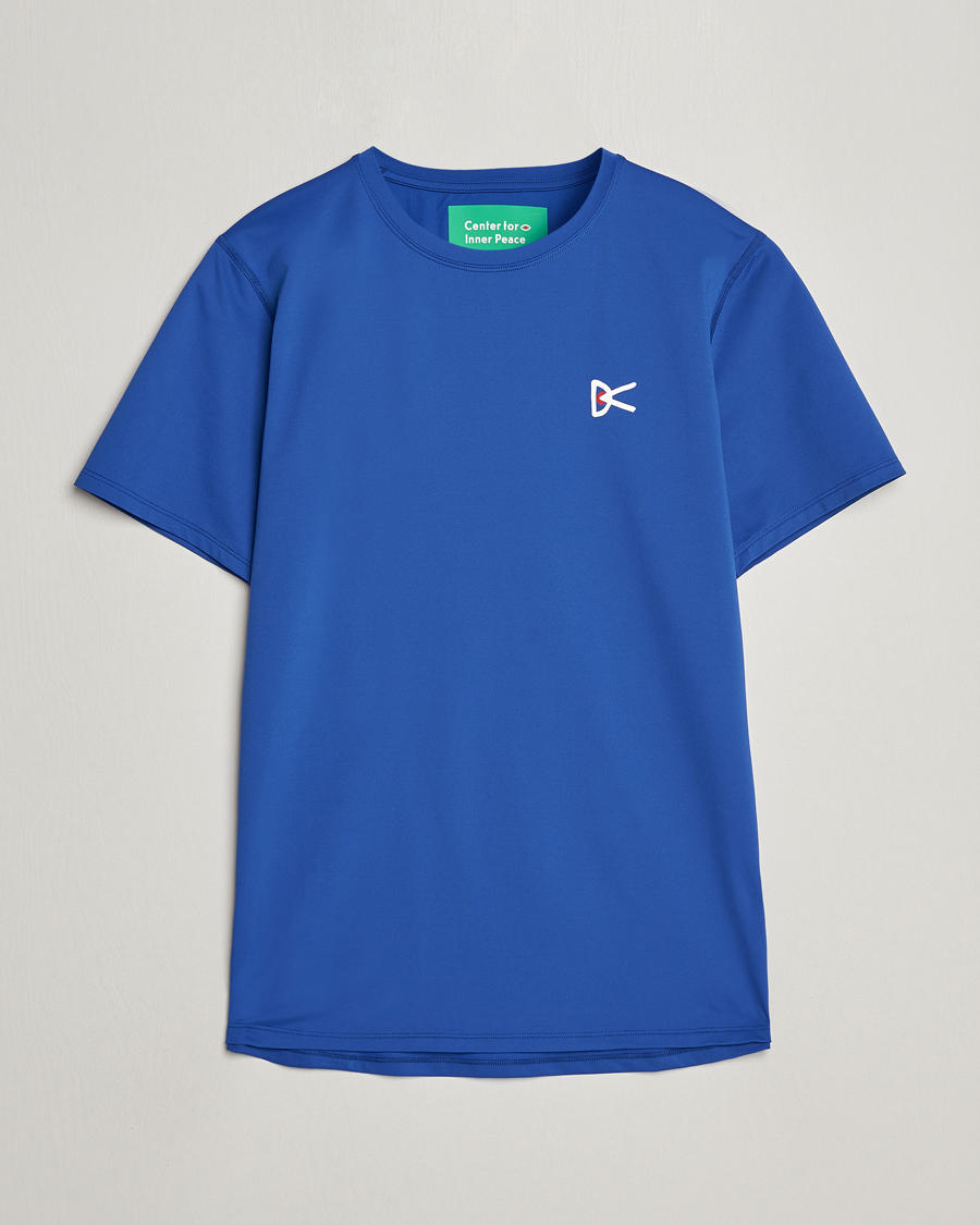 Herre | T-Shirts | District Vision | Lightweight Short Sleeve T-Shirts Ocean Blue