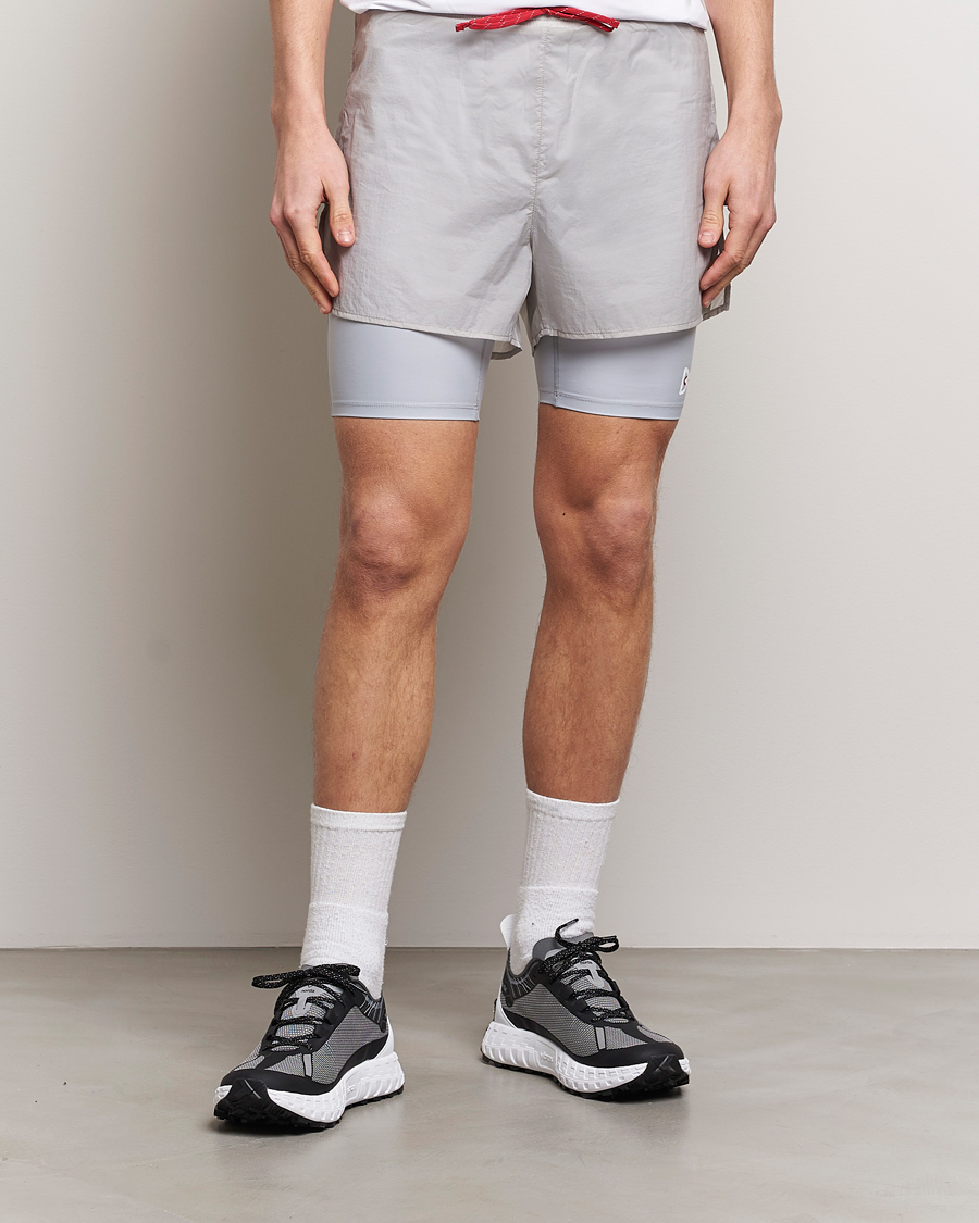 Herre | District Vision | District Vision | Ripstop Layered Trail Shorts Moonbeam