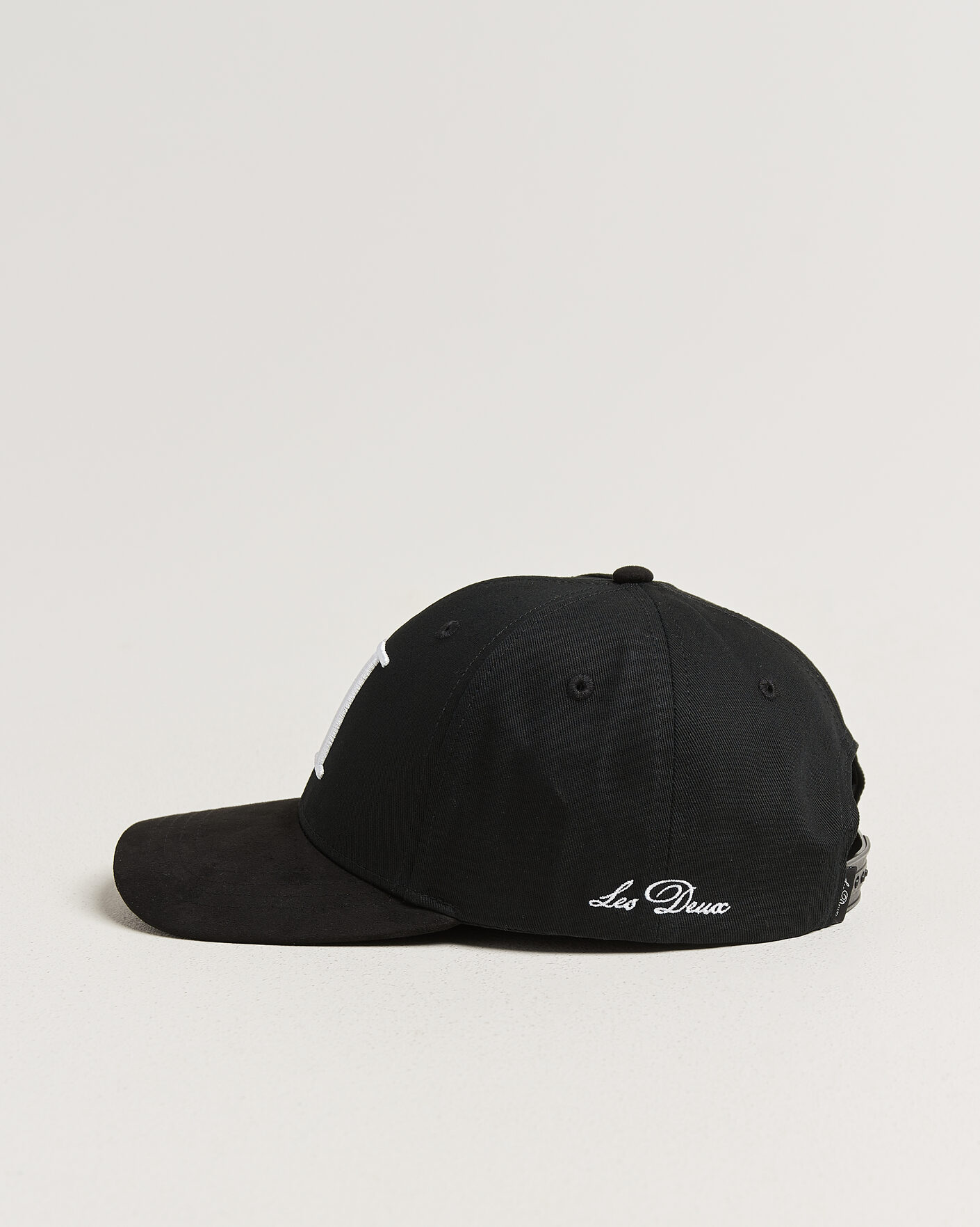 Herre | Hatte & kasketter | LES DEUX | Baseball Cap Suede II Black/White