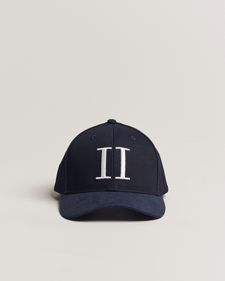 Herre | Hatte & kasketter | LES DEUX | Baseball Cap Suede II Dark Navy