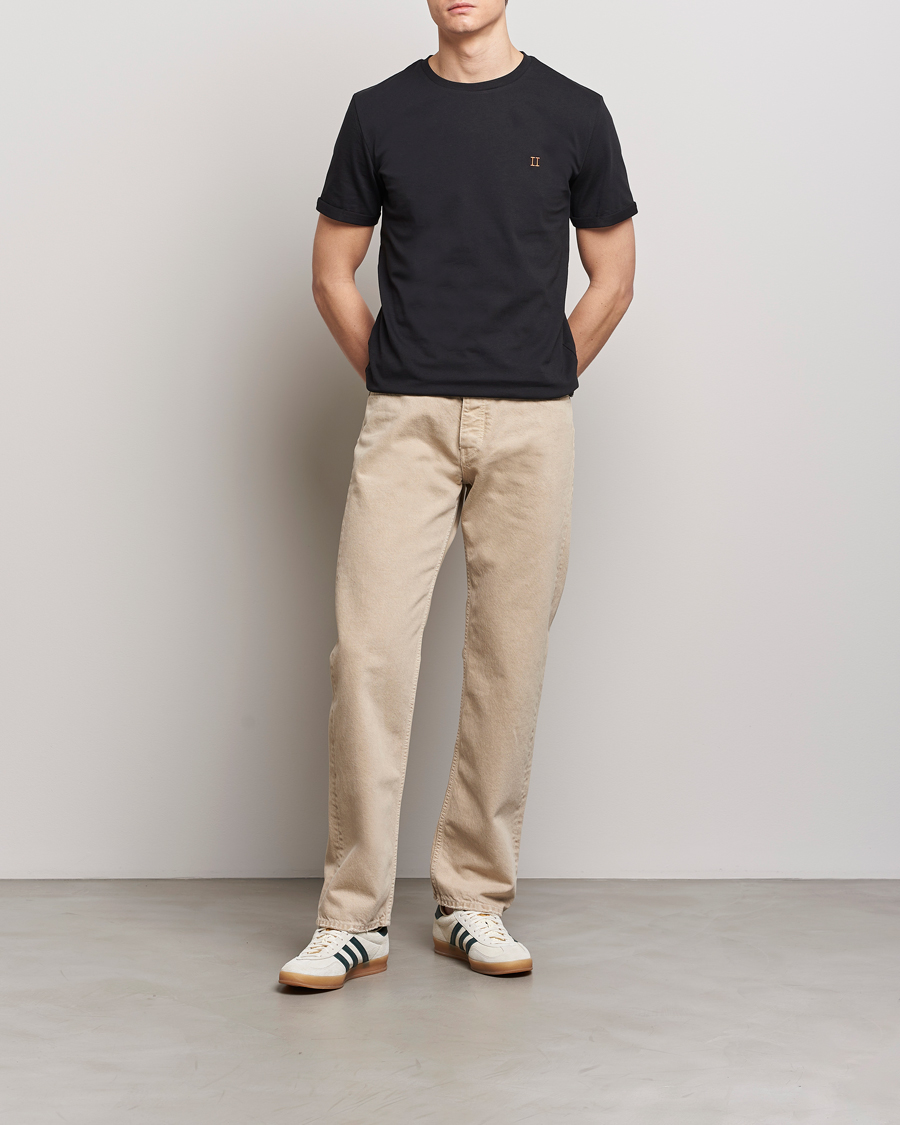 Herre | T-Shirts | LES DEUX | Nørregaard Cotton T-Shirt Black
