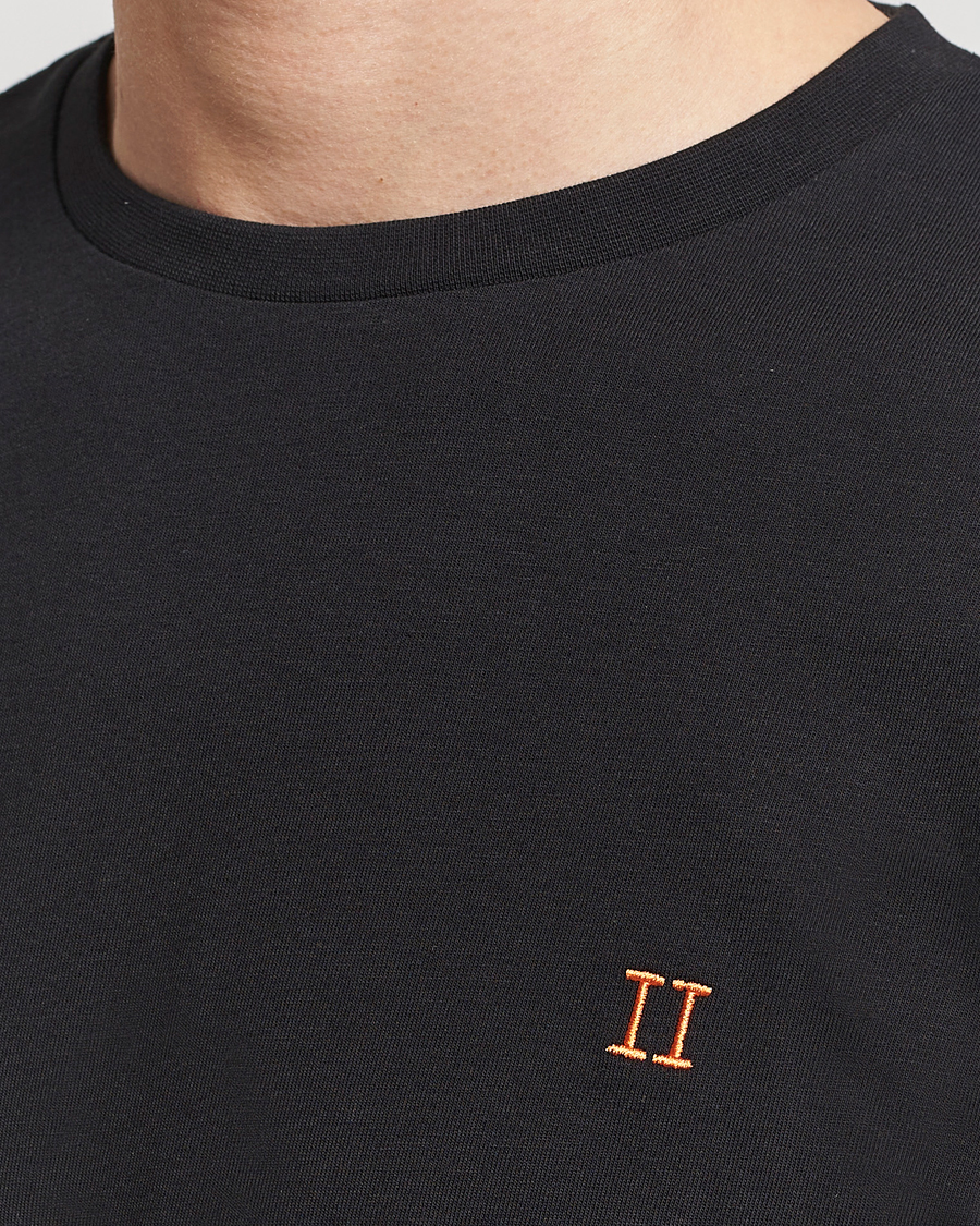 Herre | T-Shirts | LES DEUX | Nørregaard Cotton T-Shirt Black