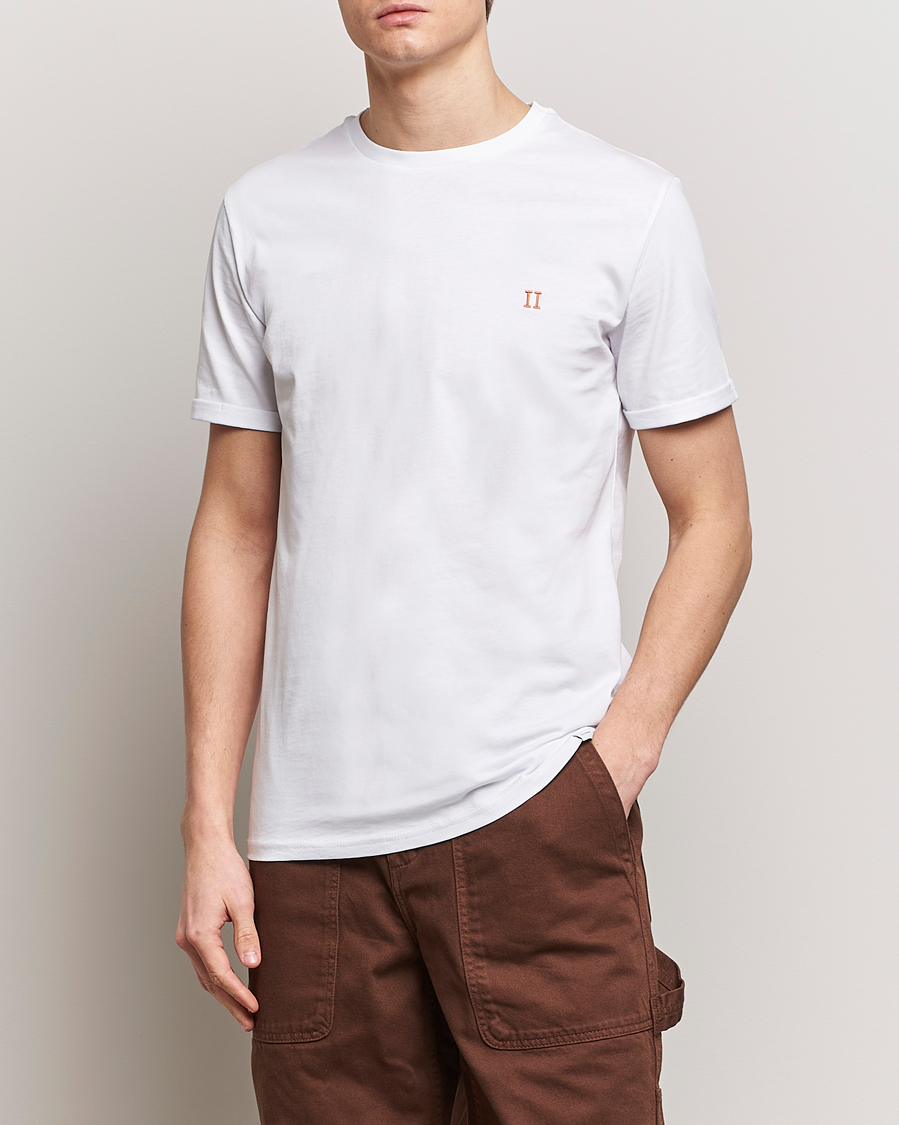 Herre | Kortærmede t-shirts | LES DEUX | Nørregaard Cotton T-Shirt White