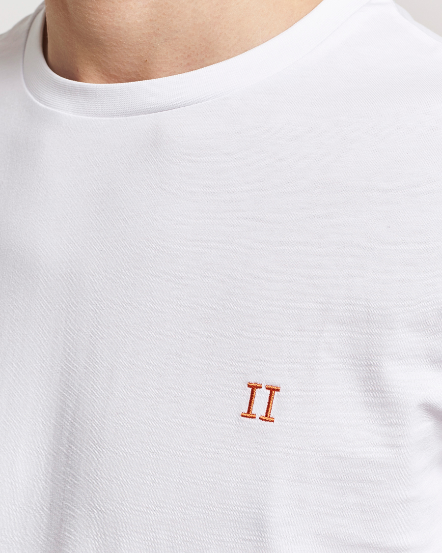 Herre | T-Shirts | LES DEUX | Nørregaard Cotton T-Shirt White