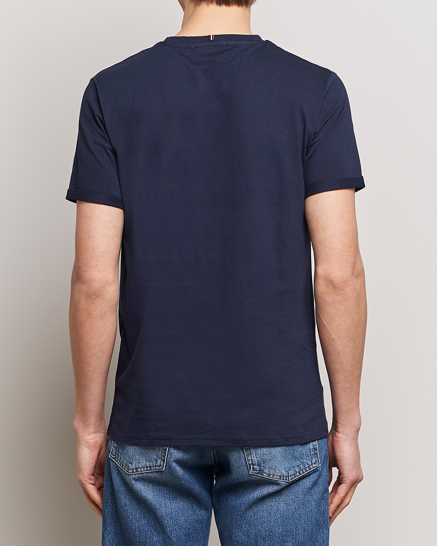 Herre | T-Shirts | LES DEUX | Nørregaard Cotton T-Shirt Navy