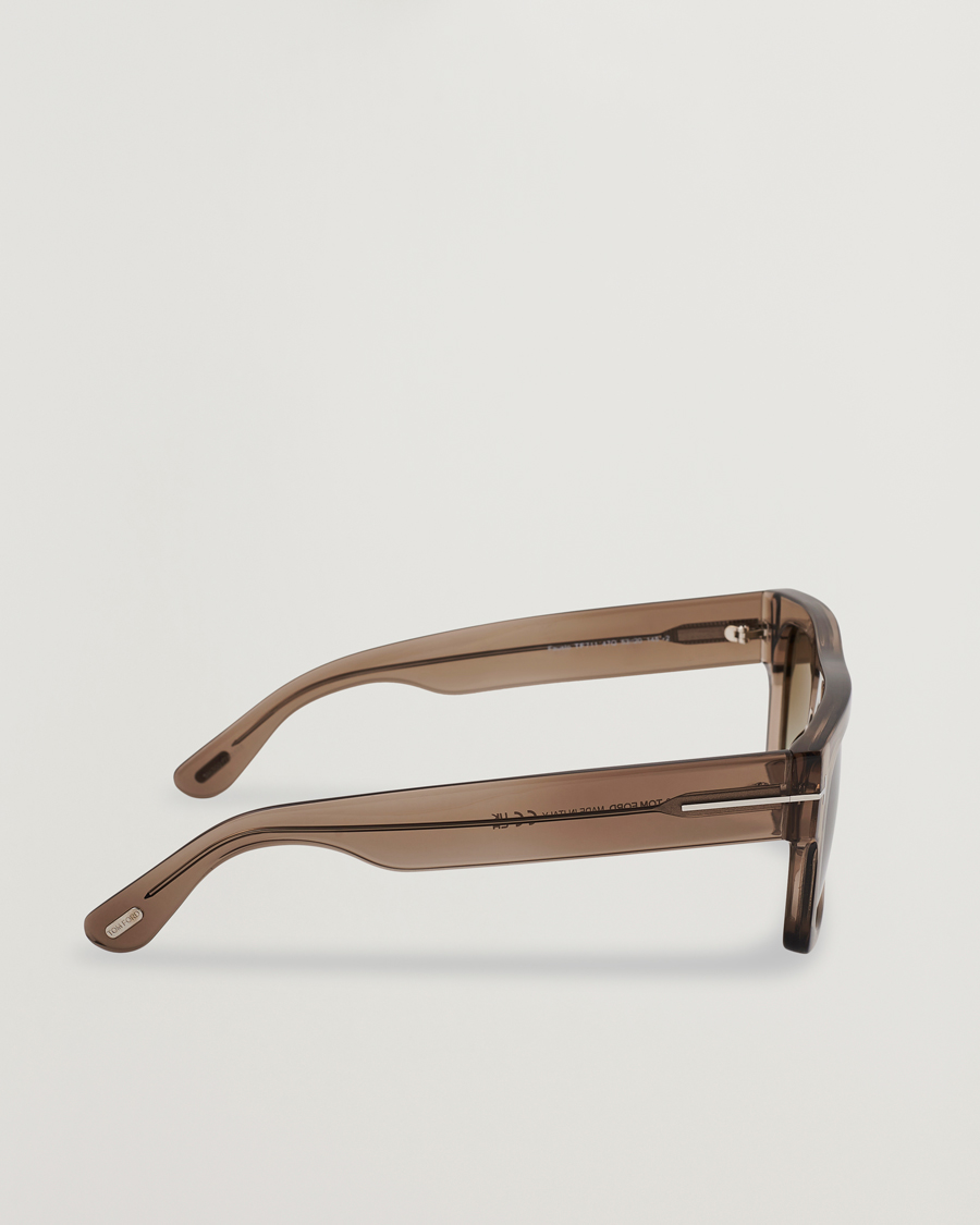 Herre | Solbriller | Tom Ford | Fausto FT0711 Sunglasses Brown/Green
