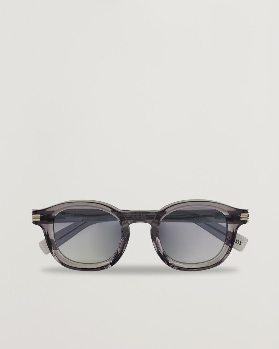 Herre |  | Zegna | EZ0229 Sunglasses Grey/Smoke