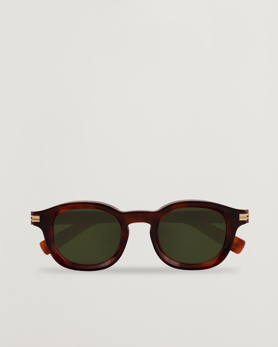 Herre |  | Zegna | EZ0229 Sunglasses Dark Havana/Green