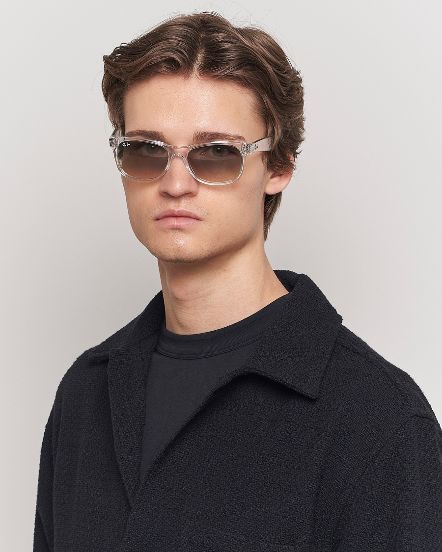 Herre | Assesoarer | Ray-Ban | New Wayfarer Sunglasses Transparent