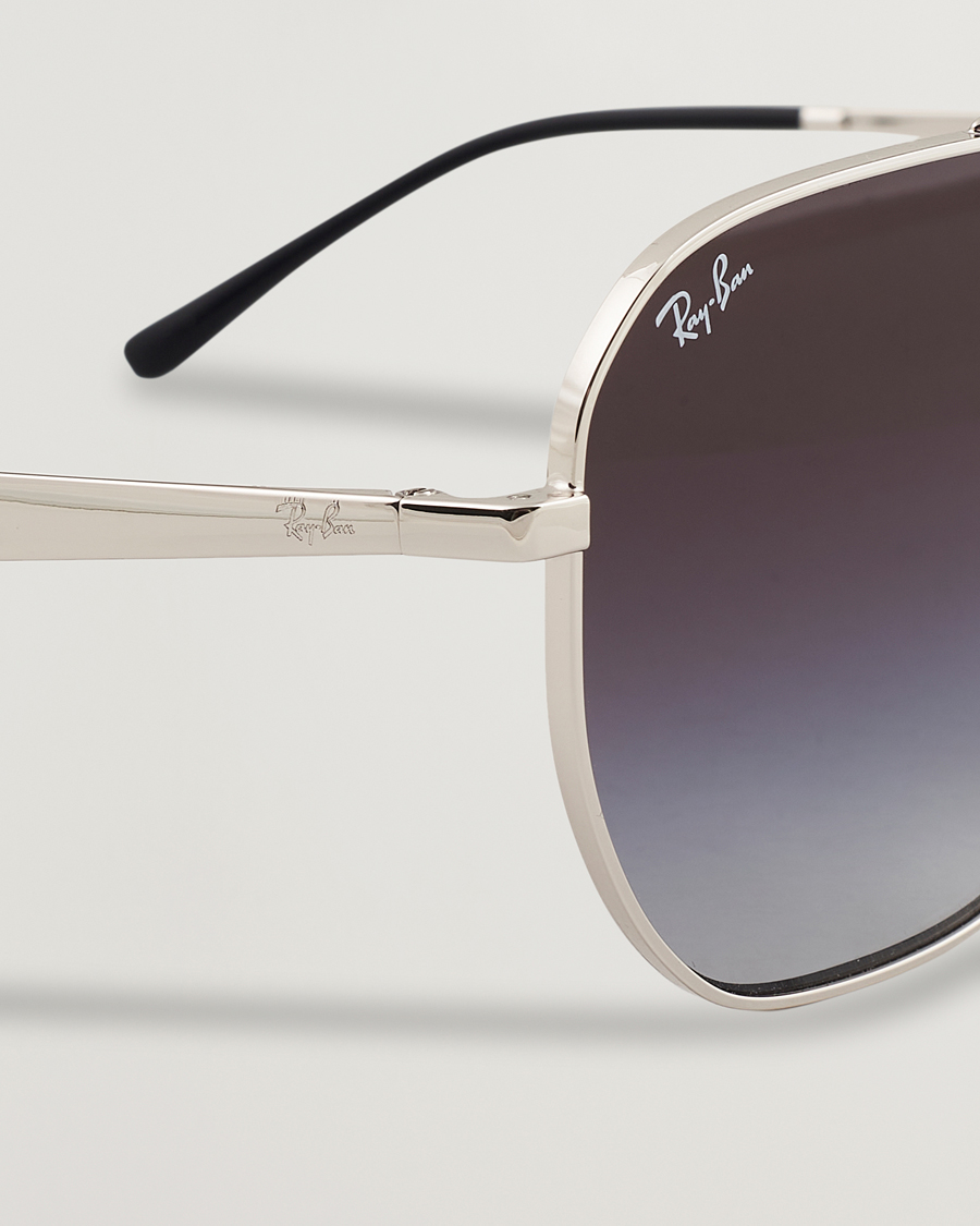Herr |  | Ray-Ban | Round Metal Sunglasses Silver