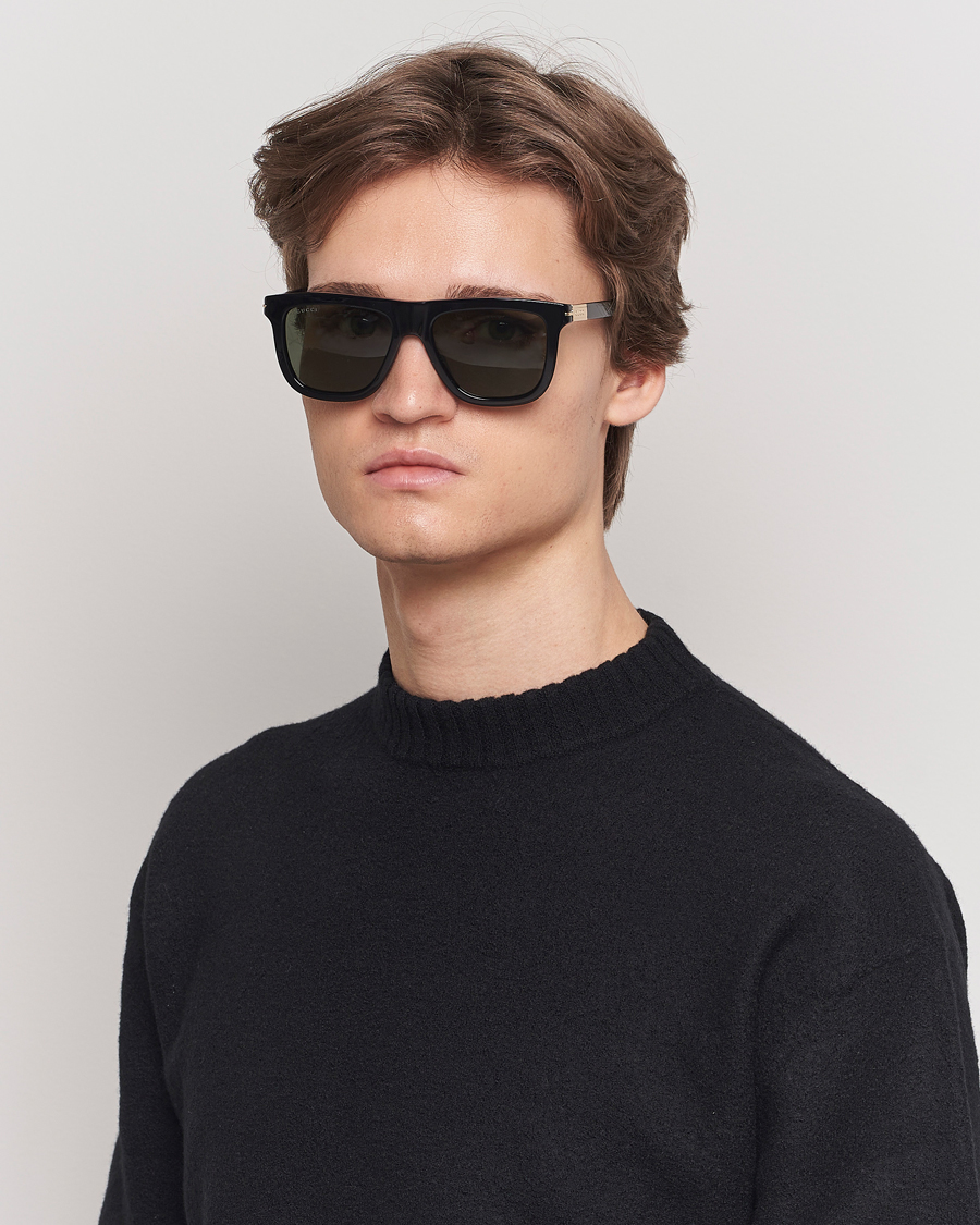 Herre | Nyheder | Gucci | GG1502S Sunglasses Black