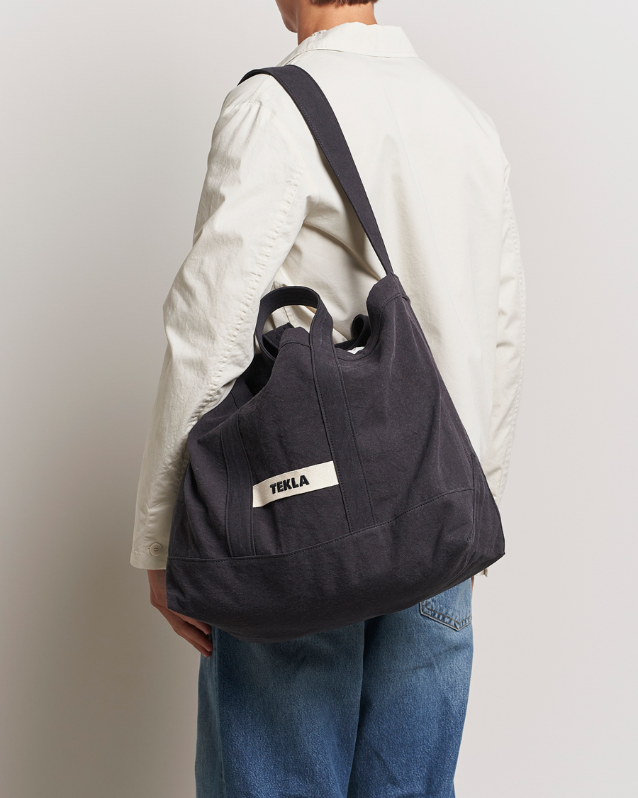 Herre | Tekla Beach Bag Black | Tekla | Beach Bag Black