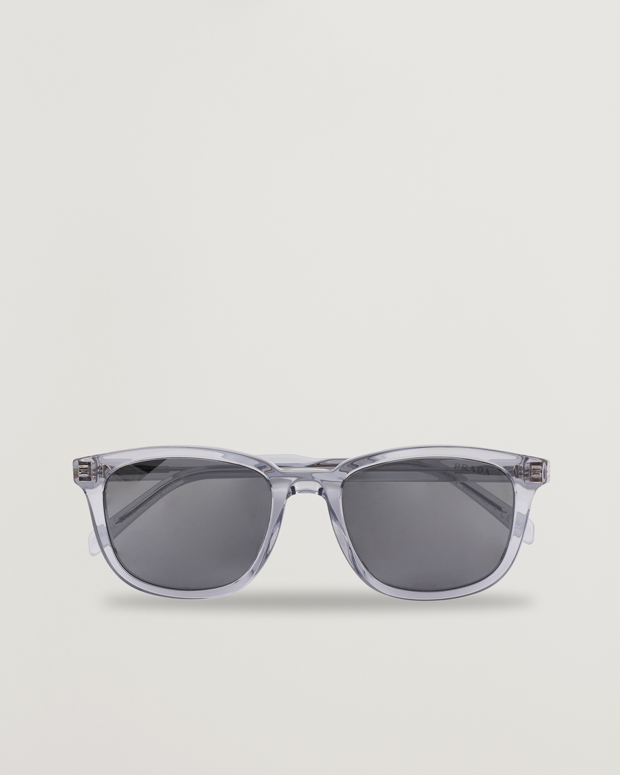 Herre | Solbriller | Prada Eyewear | Prada 0PR A21S 53 Transparent Azure