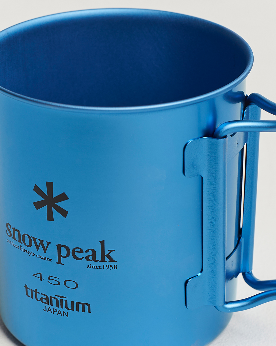 Herre | Afdelinger | Snow Peak | Single Wall Mug 450 Blue Titanium
