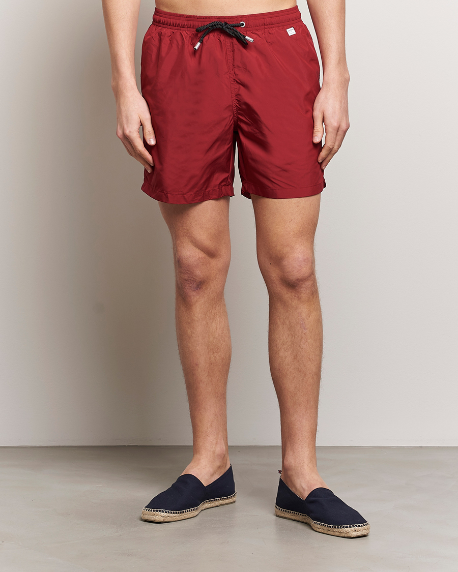 Herre | Badebukser | MC2 Saint Barth | Pantone Swim Shorts 45 Bordeaux
