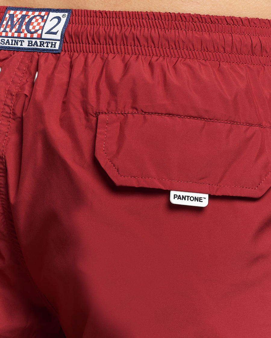 Herre | Badebukser | MC2 Saint Barth | Pantone Swim Shorts 45 Bordeaux