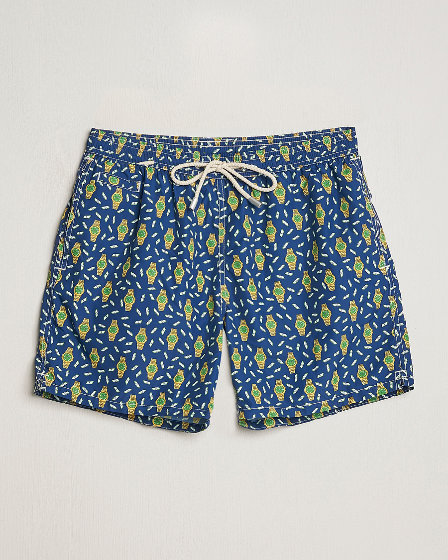 Herre | Badebukser | MC2 Saint Barth | Printed Swim Shorts Hour Money