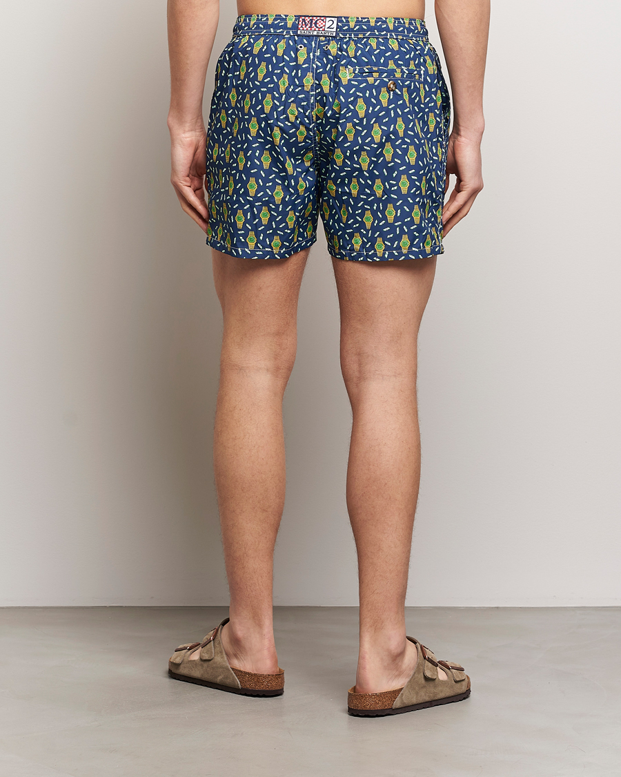 Herre | Badebukser | MC2 Saint Barth | Printed Swim Shorts Hour Money
