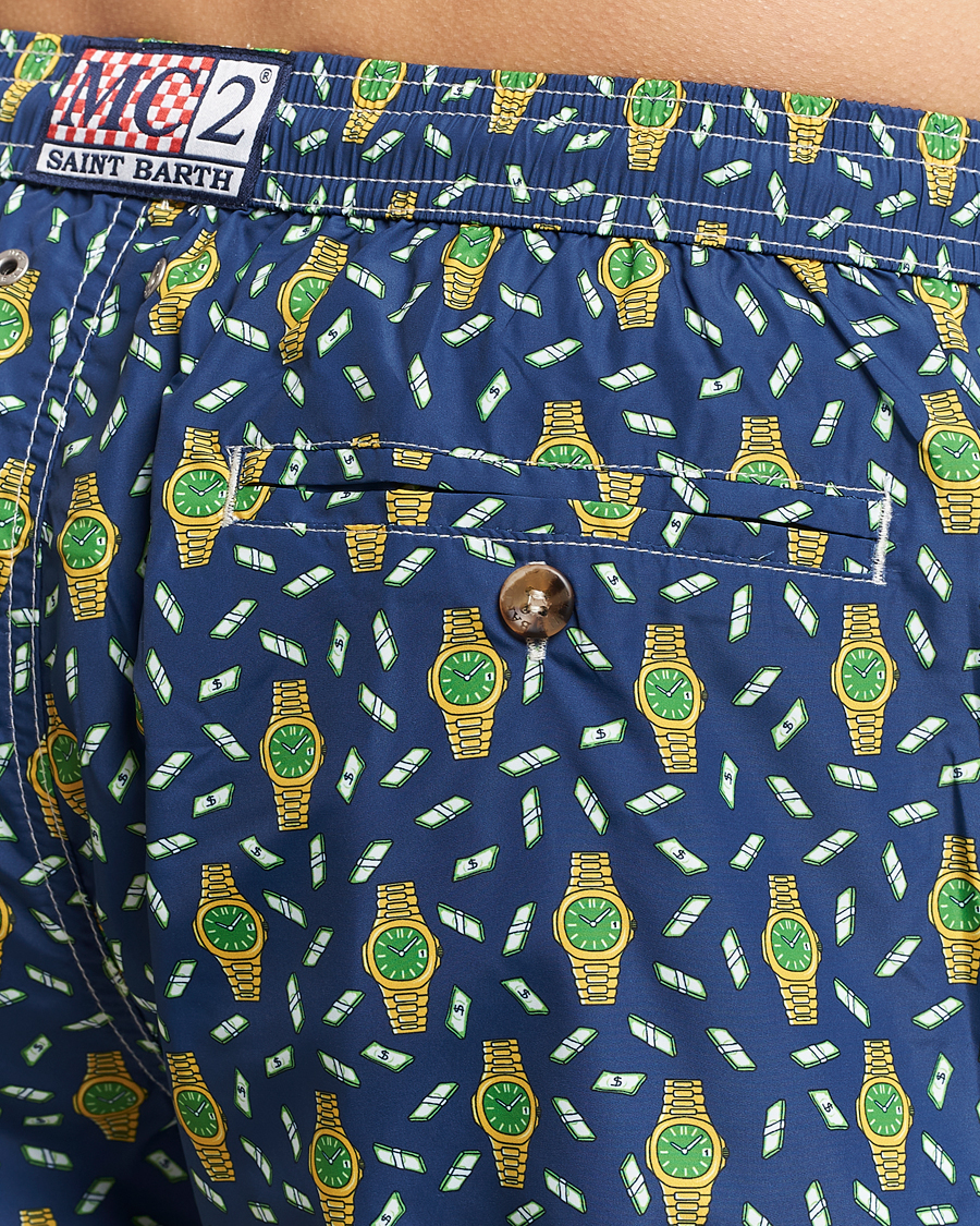 Herre | Badebukser | MC2 Saint Barth | Printed Swim Shorts Hour Money