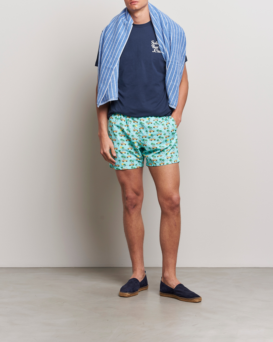 Herre | Badebukser | MC2 Saint Barth | Printed Swim Shorts Road Car