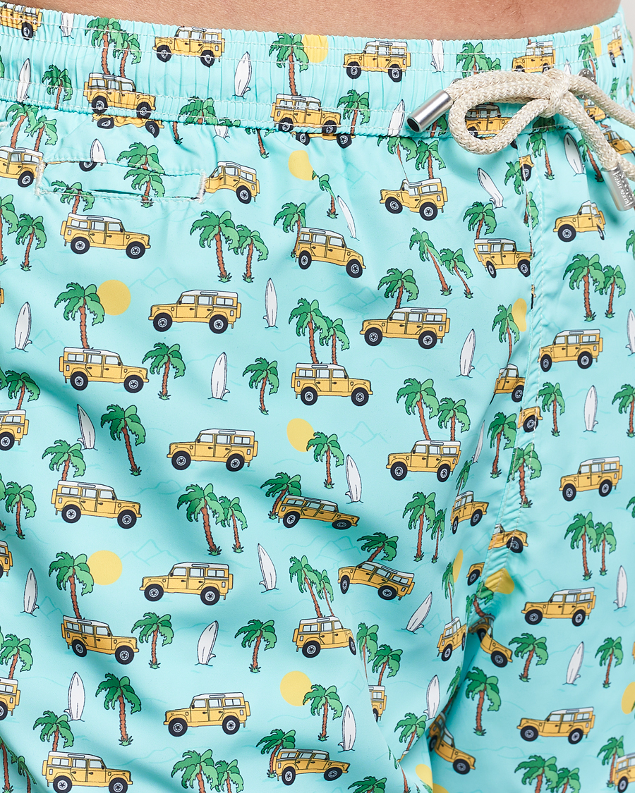 Herre | Badebukser | MC2 Saint Barth | Printed Swim Shorts Road Car