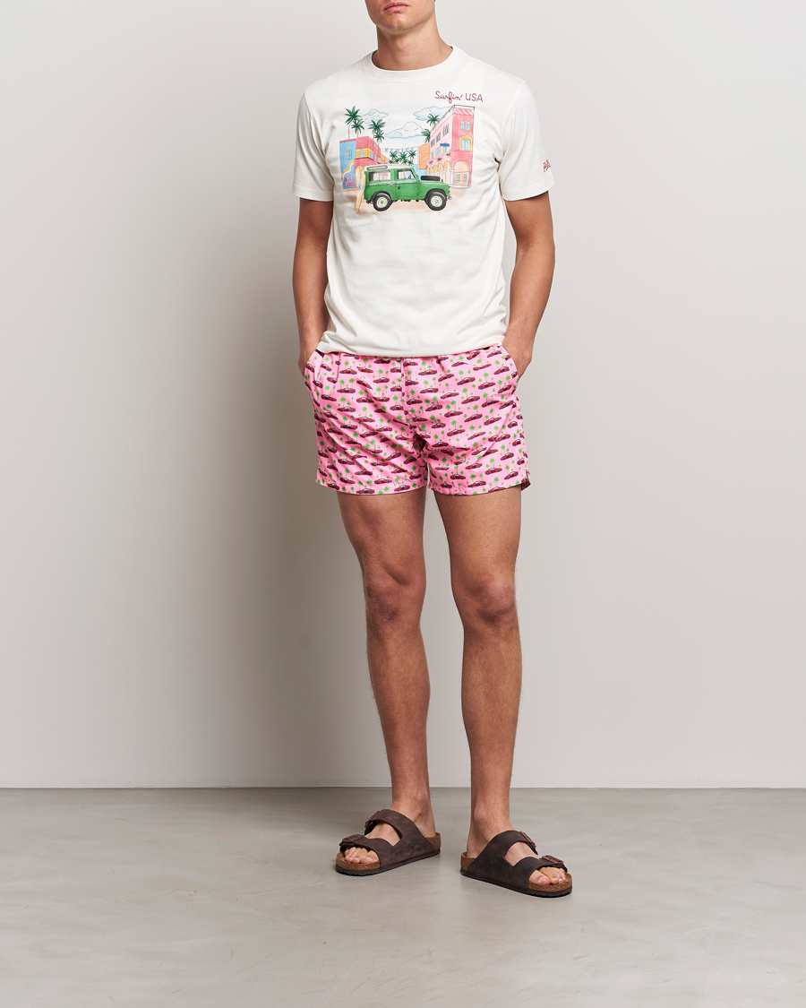 Herre | Badebukser | MC2 Saint Barth | Printed Swim Shorts Speed Holiday