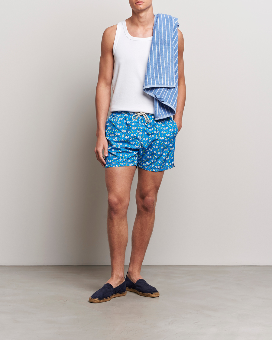 Herre | Badebukser | MC2 Saint Barth | Printed Swim Shorts Padel Winner