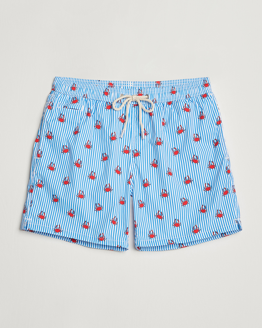 Herre | Badebukser | MC2 Saint Barth | Printed Swim Shorts Crabs Stripes