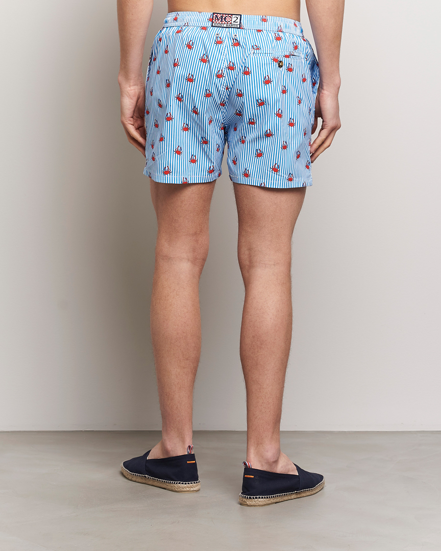 Herre | Badebukser | MC2 Saint Barth | Printed Swim Shorts Crabs Stripes