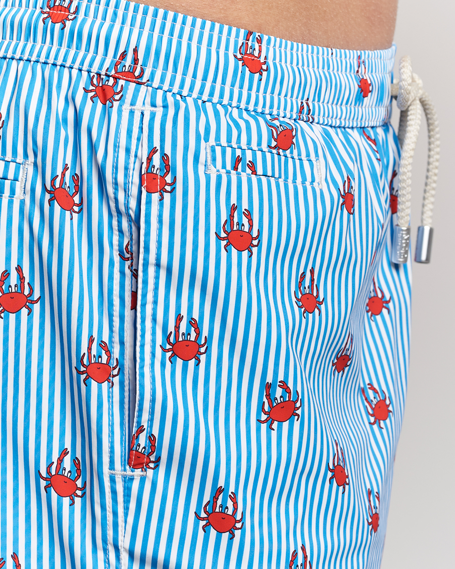 Herre | Badebukser | MC2 Saint Barth | Printed Swim Shorts Crabs Stripes