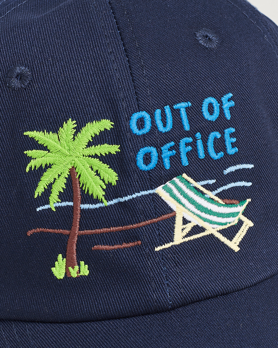 Herre | MC2 Saint Barth Embroidered Baseball Cap Out Of Office | MC2 Saint Barth | Embroidered Baseball Cap Out Of Office