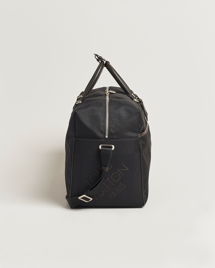 Herre | Louis Vuitton Pre-Owned Souverain Canvas Weekendbag Black | Louis Vuitton Pre-Owned | Souverain Canvas Weekendbag Black
